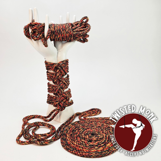 Hand-Spun Bamboo Bondage Rope - Seasonal Cider