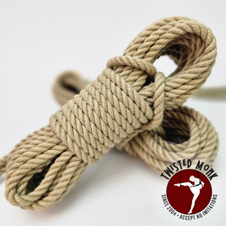 Natural POSH Bondage Rope - Small Batch & Ethically Sourced | The Twisted Monk