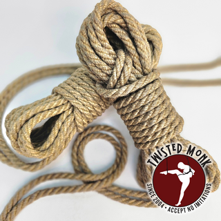 Natural Hemp Bondage Rope - Durable & Ethical | The Twisted Monk