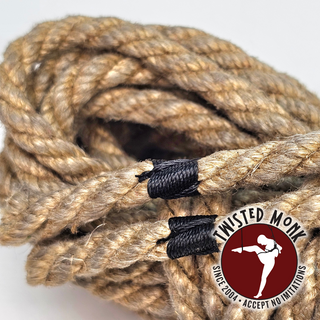 Natural Hemp Bondage Rope - Durable & Ethical | The Twisted Monk