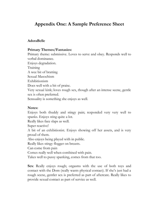 Type A Guide to BDSM Scene (eBook)