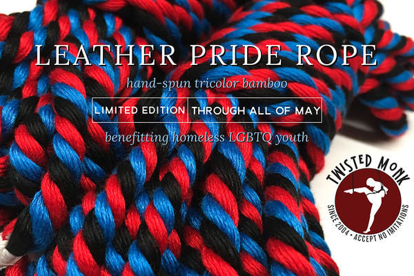 NEW: Leather Pride Bamboo Rope