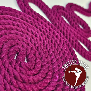 Berry Crush - Hand-Dyed Raw Silk | The Twisted Monk