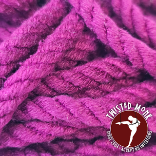 Berry Crush - Hand-Dyed Raw Silk | The Twisted Monk