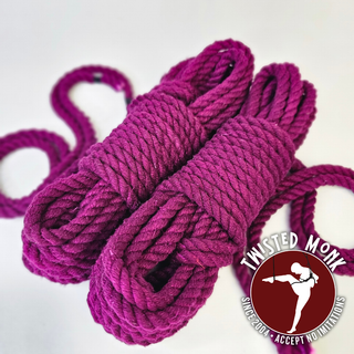 Berry Crush - Hand-Dyed Raw Silk | The Twisted Monk