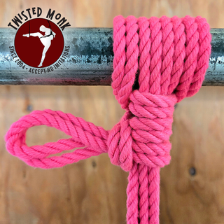 Hot Pink! POSH Bondage Rope - Small Batch & Ethically Sourced | The Twisted Monk