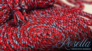 VIP Exclusive: "Rosella" Hand Spun Bamboo (40Ft w/ knotted ends)