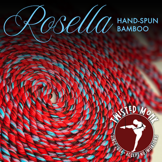 VIP Exclusive: "Rosella" Hand Spun Bamboo (40Ft w/ knotted ends)