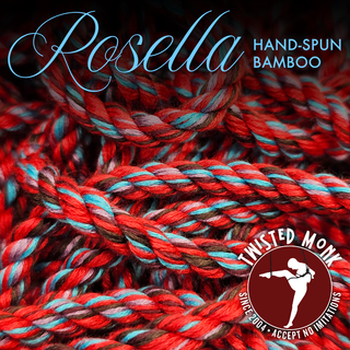 VIP Exclusive: "Rosella" Hand Spun Bamboo (40Ft w/ knotted ends)