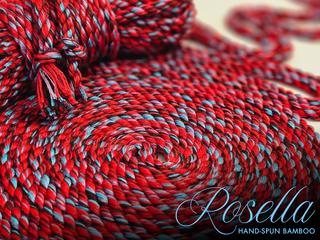 VIP Exclusive: "Rosella" Hand Spun Bamboo (40Ft w/ knotted ends)