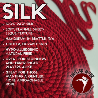 Raw Ruby Silk