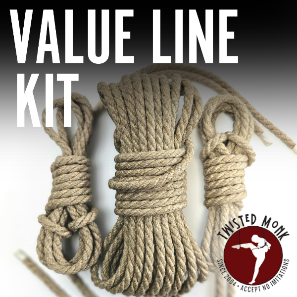Monk Rope Value Line Bondage Rope Value Kit for Safe Play | The Twisted Monk