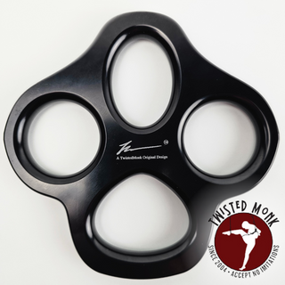 MonkEz Paw suspension plate by The Twisted Monk with a durable black finish and ergonomic design