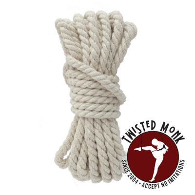Hand-Spun Raw Silk Rope - The Twisted Monk