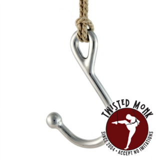 Specialty steel bondage ass hook with sturdy design for secure and reliable use