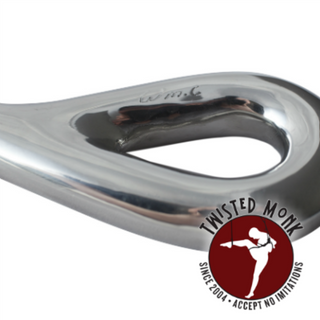 William C. Steel bondage ass hook made of high-quality specialty steel for durable and secure use