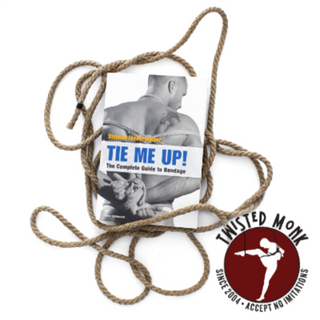 TIE ME UP! The Complete Guide to Bondage with Rope on Top, showcasing the bondage guide book
