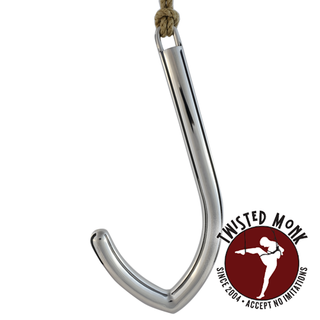 Polished Specialty Steel bondage J hook designed for durability and safety in various applications
