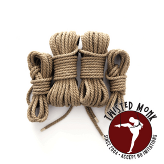 The Twisted Monk expanded value line bondage rope kit featuring durable and soft ropes for versatile use